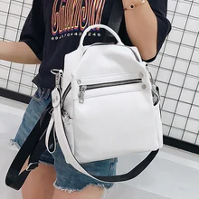 Small Backpack Shoulder-Bag Travel-Bag Multi-Purpose Casual Fashion Ladies Female Women