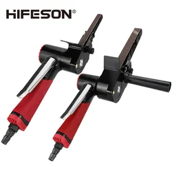 HIFESON – ponceuse à Air industriel 20S, ponceuse à bande, outil de polissage pneumatique, rectifieuse d'angle, 10x330mm/20x520mm 