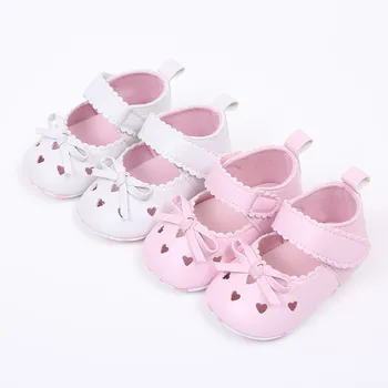 

Baby Girl Princess Floral Sandals Newborn Infant Baby Girls Crib Shoes Soft Sole Shoes For Girls Sneakers Bowknot Toddler Shoes