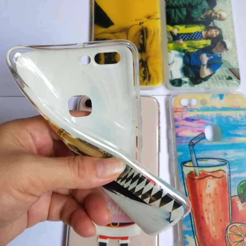 Мягкий силиконовый чехол для телефона из ТПУ с индивидуальным фото iPhone 5 5S SE 6 plus 7 8