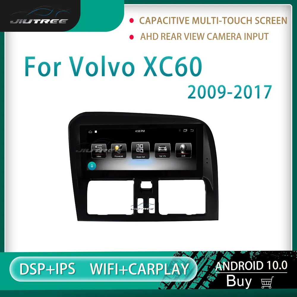 Android мультимедийный плеер радио GPS навигация для for Volvo XC60 2009-2017 Автомобильный DVD