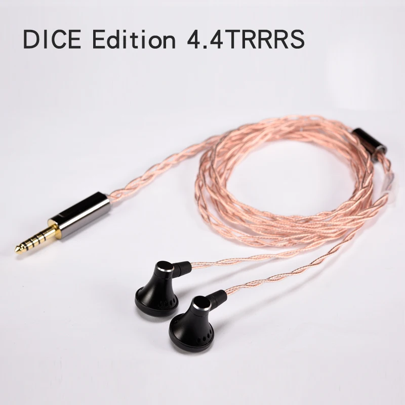 Venture Electronics VE Sun Высокое сопротивление HIFI наушники вкладыши - Цвет: SUN DICE  4.4TRRRS