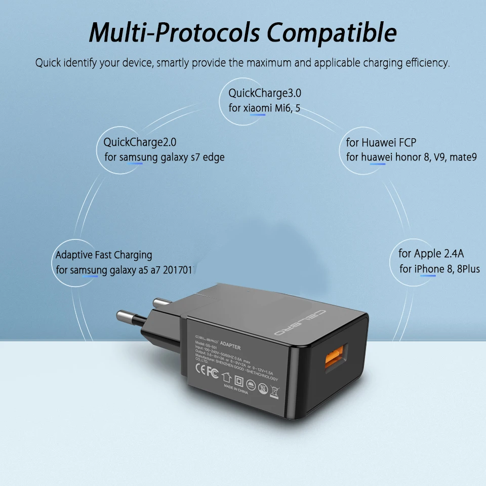 Quick-Charge-3-0-USB-Fast-Charger-QC3-0-Rapid-Wall-Charger-Adapter-for-Samsung-Xiaomi (1)