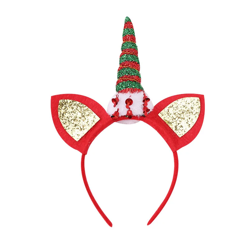 Oaoleer аксессуары для волос на Рождество повязки для волос для женщин девочек мультфильм Санта Клаус Снеговик рога дерево застежка-молния Новая мода