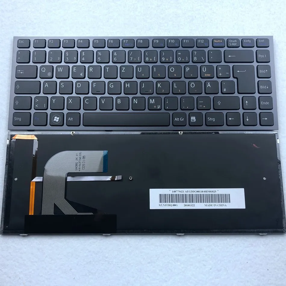 

Germany Backlit Latin Laptop Keyboard for Sony VPC-S VPCS VPC-S11 VPC-S12 VPC-S13 PCG-51113M 51112 PCG-51211L PCG-51511L Series