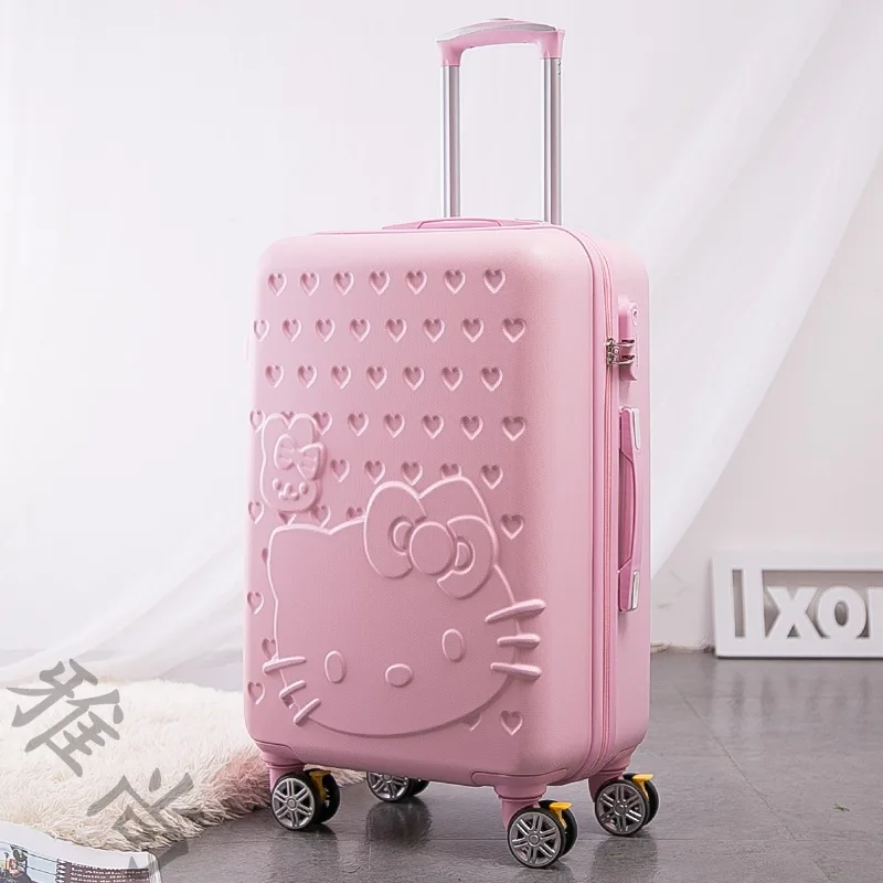 20/24 inch Carry on luggage suitcases and travel bags Cartoon cat 2pcs Luggage set Hard case suitcase High quality Luggage bag