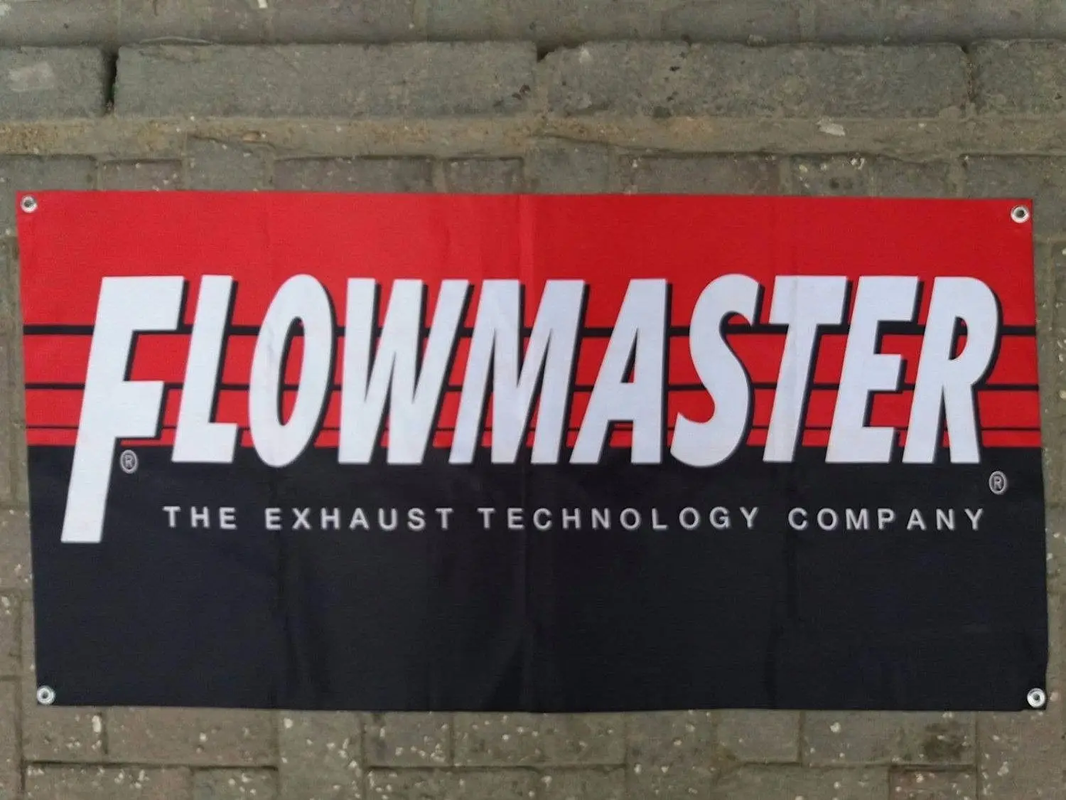 3ft x 5ft3 x5ft FLOWMASTER глушители выхлоп флаг печати баннер, флаг из полиэстера Размер 150*90 см