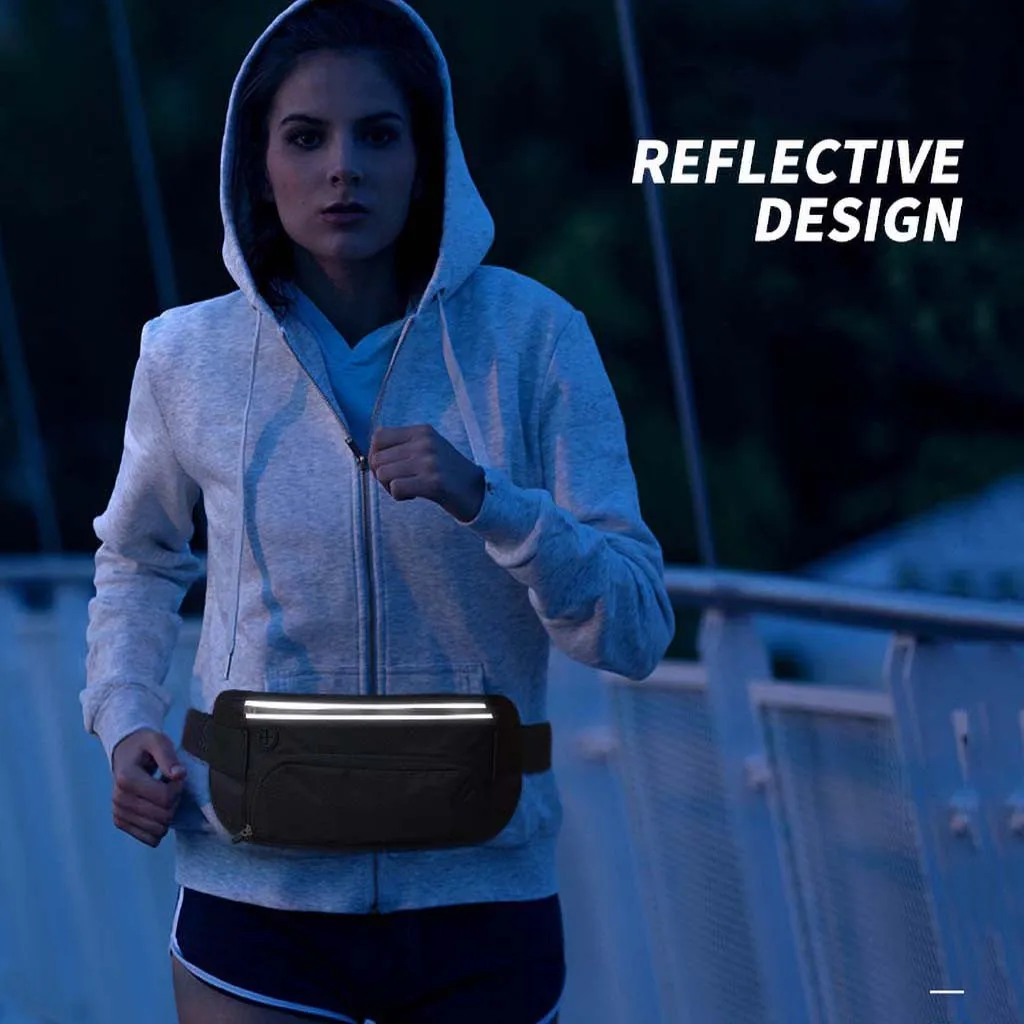Belt Purse Small waist bag Outdoor Anti-theft Passport Bag Multi-function Certificate Package Sport Bags Chest Phone Pouch