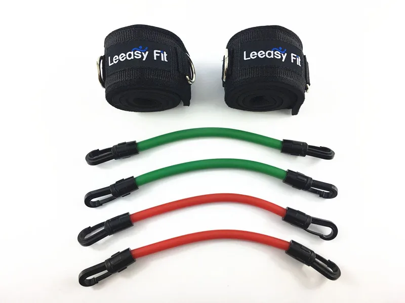 LEEASY фитнес скорость подвижность Эспандеры прочность бег тренировка резиновые ноги тренировки упражнения