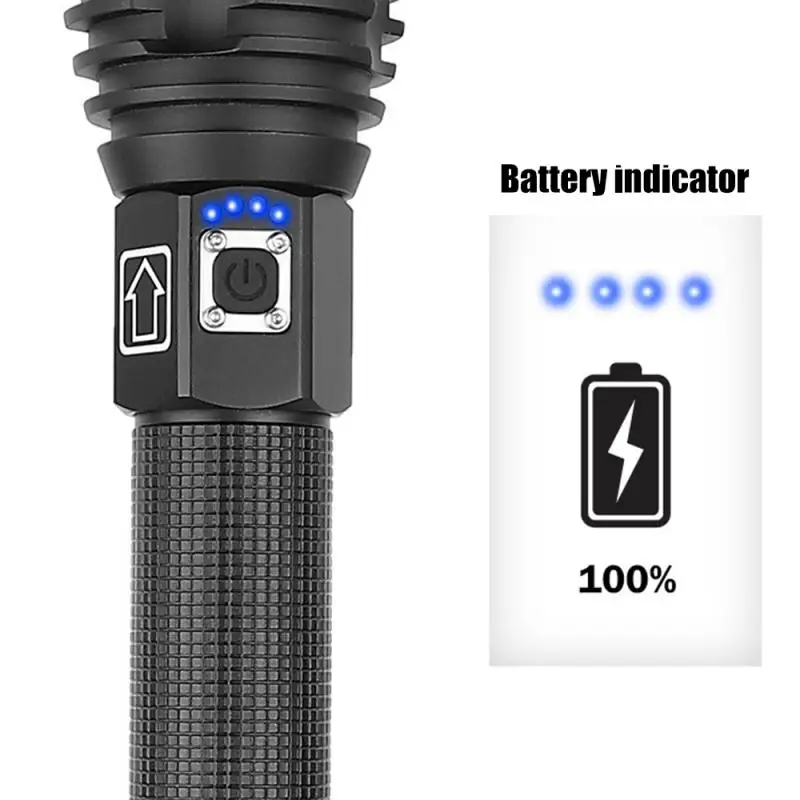 250000lm фонарь p70 XLamp XHP70 XHP90 самый мощный светодиодный фонарик usb масштабируемый фонарь 18650 26650 перезаряжаемый фонарик