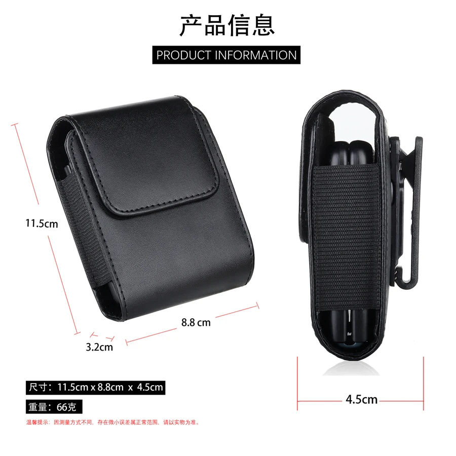 For Samsung Galaxy Z Flip 4 3 2 5g Belt Clip Holster Case Cover For Galaxy Z Flip 5g Pu Leather Waist Bag For Motorola Razr 5g Phone Pouches Aliexpress