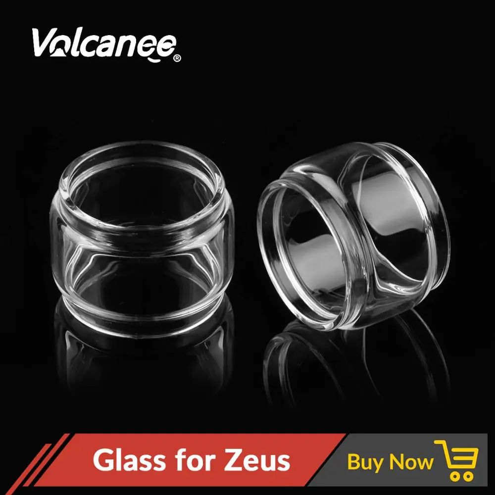 1 шт. стеклянная трубка Volcanee Pyrex для электронной сигареты Zeus RTA|Аксессуары| |