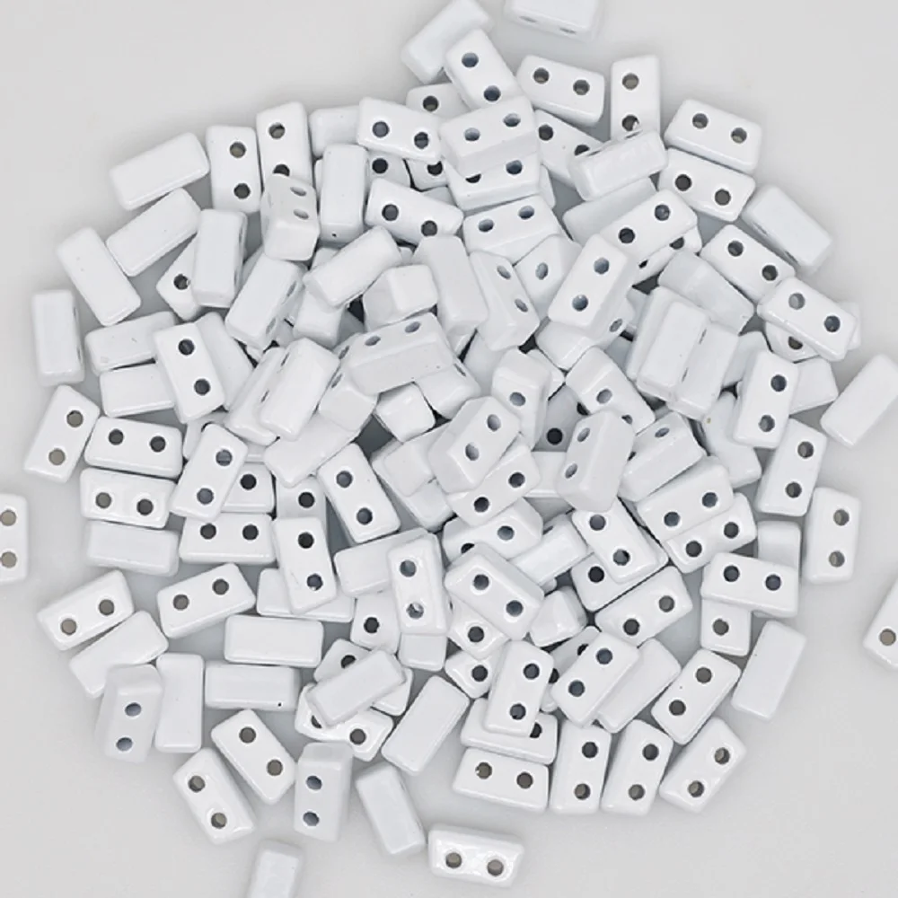 Shinus Perles D Email Pour La Fabrication De Bijoux Materiel Pour Bracelet Perles Blanches Accessoires Pour La Mode Vente En Gros 10 Pieces Lot Aliexpress