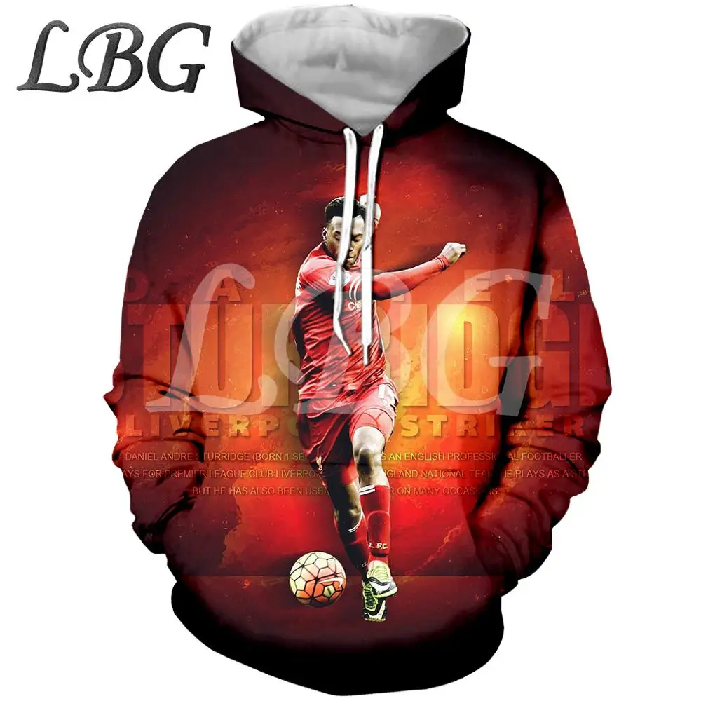 

LBG new products for sale Liverpool hoodie Muhammad football hoodie sportswear hoodie long sleeve running fans football uniform