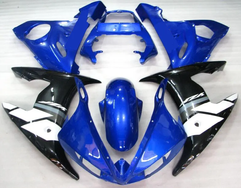 3 бесплатные подарки ABS обтекатель двигателя комплект подходит для YAMAHA YZF-R6 2003 2004 2005 R6 03 04 05 Полный обтекатели на заказ черный синий FR