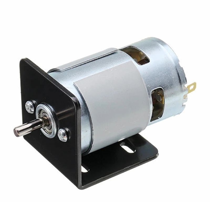 775 мотор с монтажным кронштейном Dc 12V 10000Rpm Мотор двойные шариковые подшипники