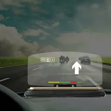 Универсальный автомобильный HUD Дисплей проектор телефон навигация смартфон держатель gps дисплей держатель телефона gps проектор