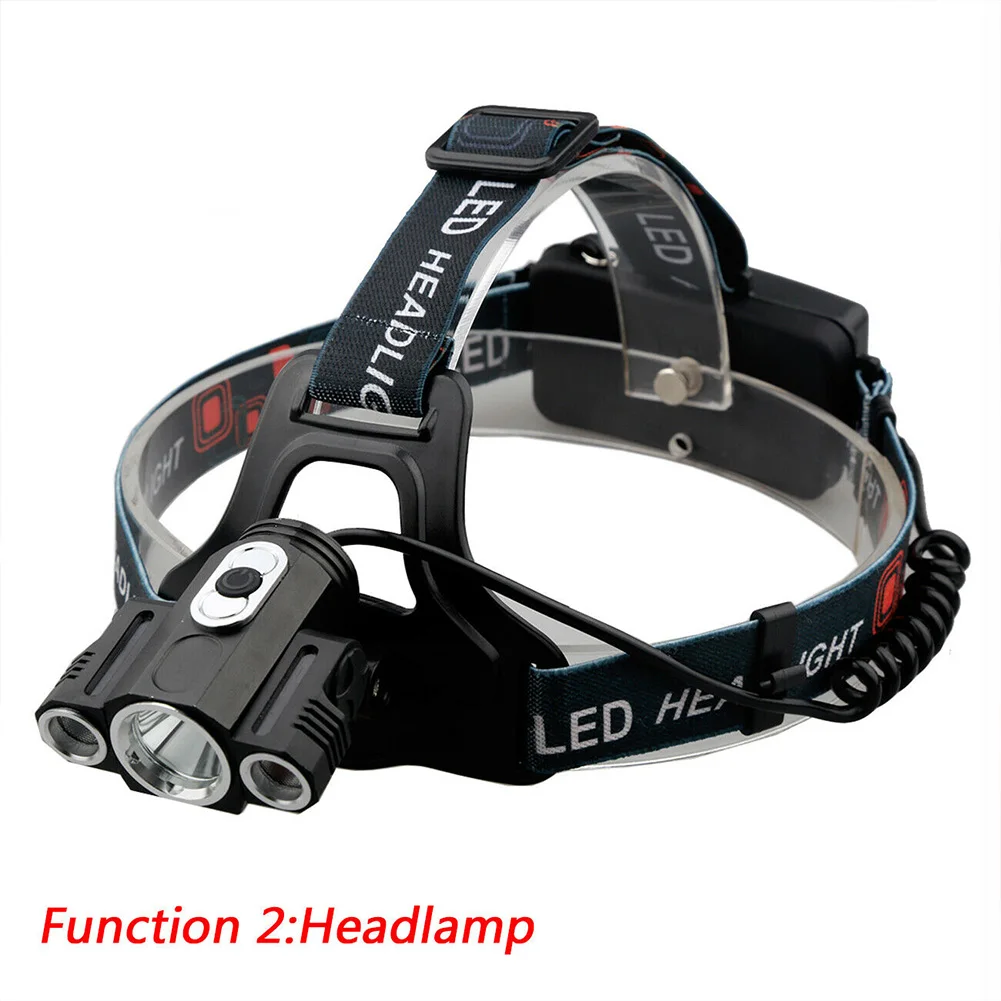 T6 Cycling High Power LED Bicycle Headlight With Holder 4 Modes Bright Waterproof Lamp USB Charging Front Outdoor Sports Hiking