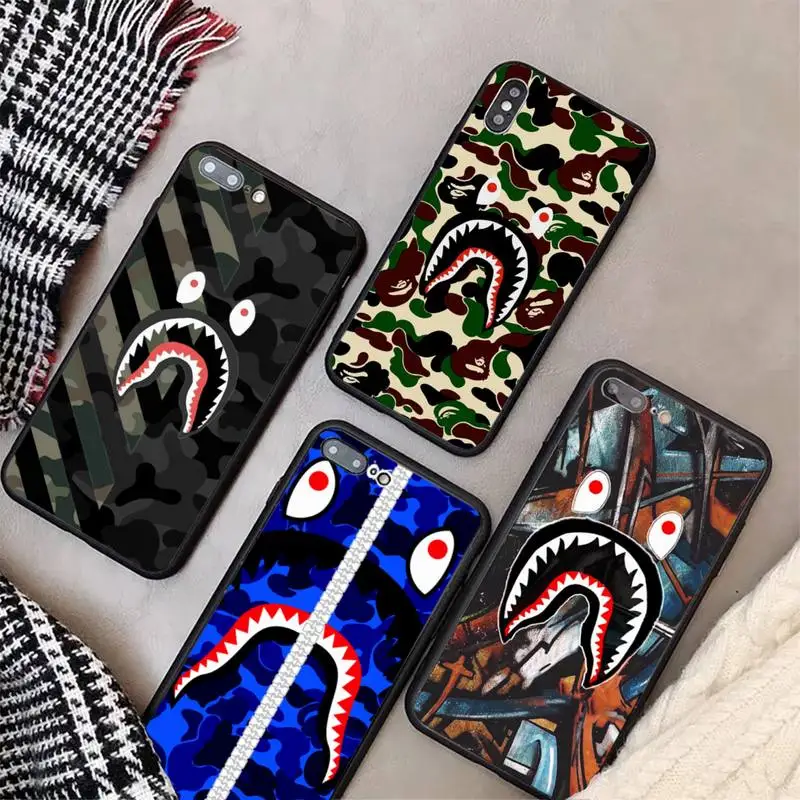 Чехол Bape для телефона Honor 7A 8x8s 8E 9x 10i 20s 10 20lite 30Pro V30 PLAY Nax | Мобильные телефоны и