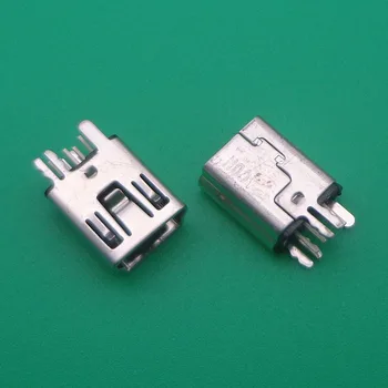 

20PCS Mini USB Type B Female 5 Pin DIP Vertical Leg PCB Socket Connector 180 degree V3 Micro USB