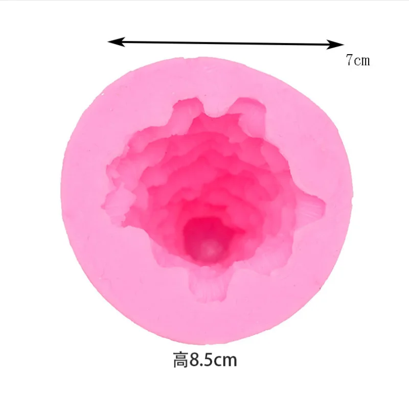 Silicone Mold 3D Christmas Tree Santa Claus Candle Mould For DIY Candle Soap Christmas Gift Making Cake Decorating Baking Tool