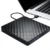 Внешний DVD - привод USB 3.0, Портативный CD DVD /-RW Оптический Привод Burner Writer для Windows 10/8 / 7 Ноутбук Настольный(Черный)