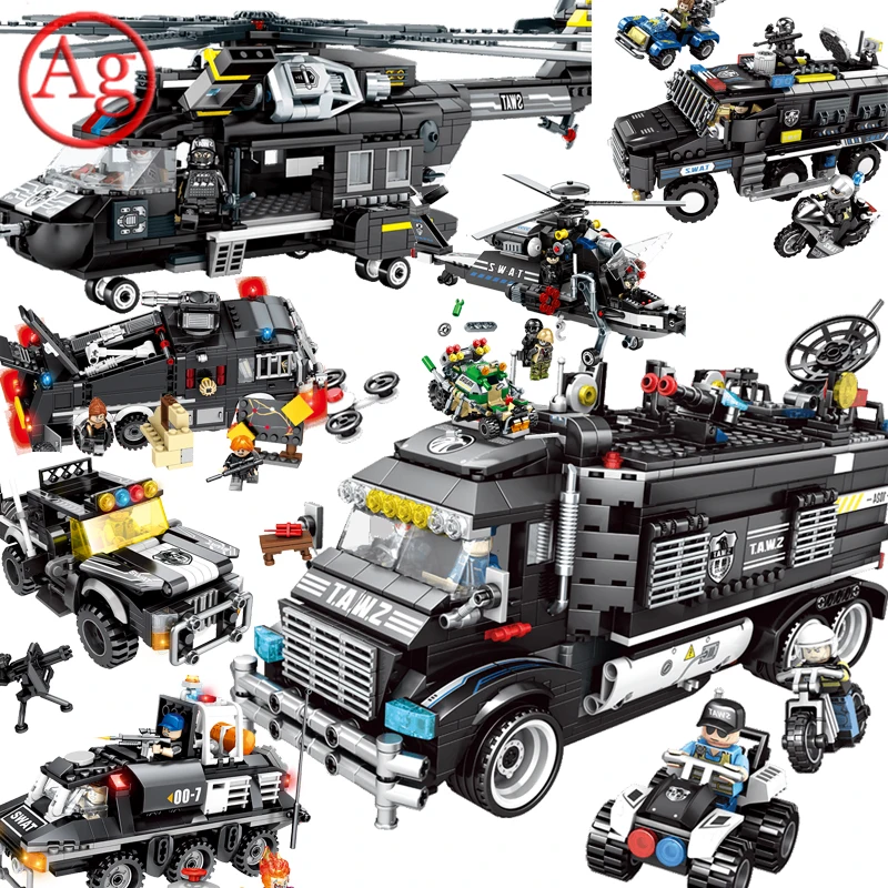 lego swat police station