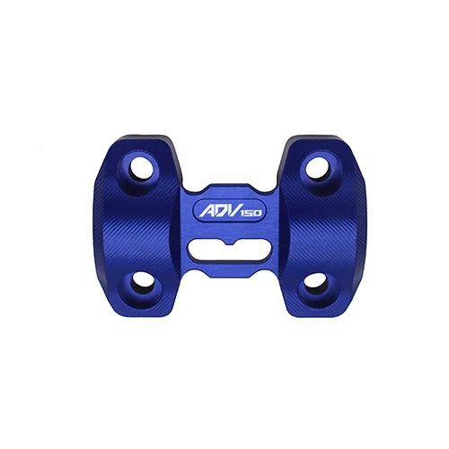 SEMSPEED ADV150 крепление с логотипом на ручке для Honda adv150 ADV 150, крепление на руль мотоцикла, зажим верхней крышки - Цвет: Синий