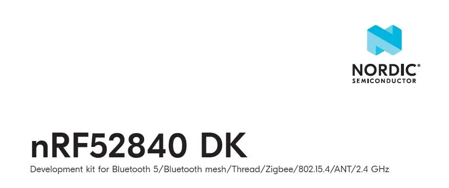 NRF52840-PDK комплект DK PCA 10056 Bluetooth 5 Bluetooth макетная плата