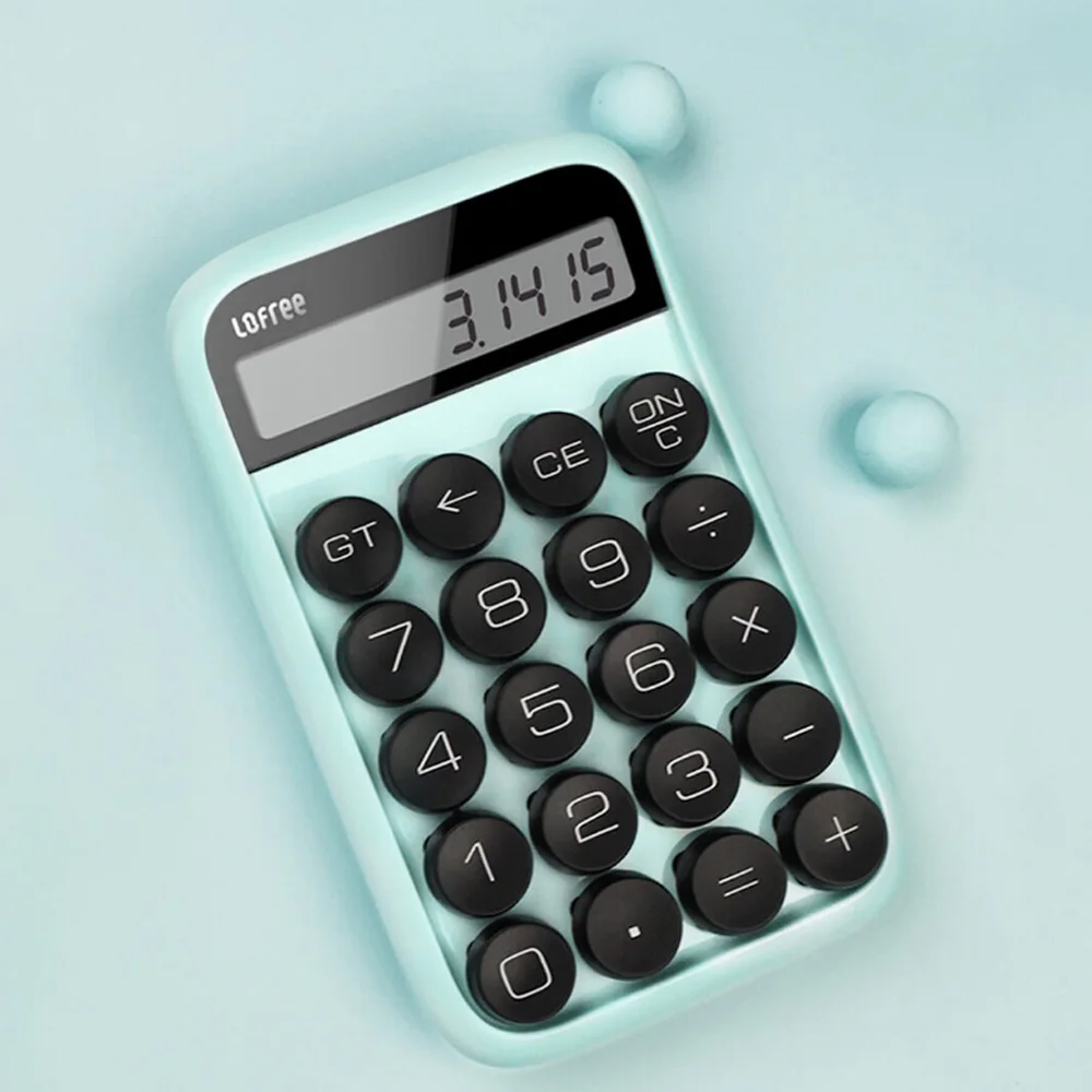 Xiaomi Youpin Lofree 3 цвета калькулятор декомпрессии съемный интеллектуальный ключ выключения крышка студенческий офис расчет