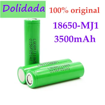 

20PCS Original MJ1 3.7 v 3500 mah 18650 Lithium Rechargeable Battery For Flashlight batteries for 18650 LG MJ1 3500mah battery