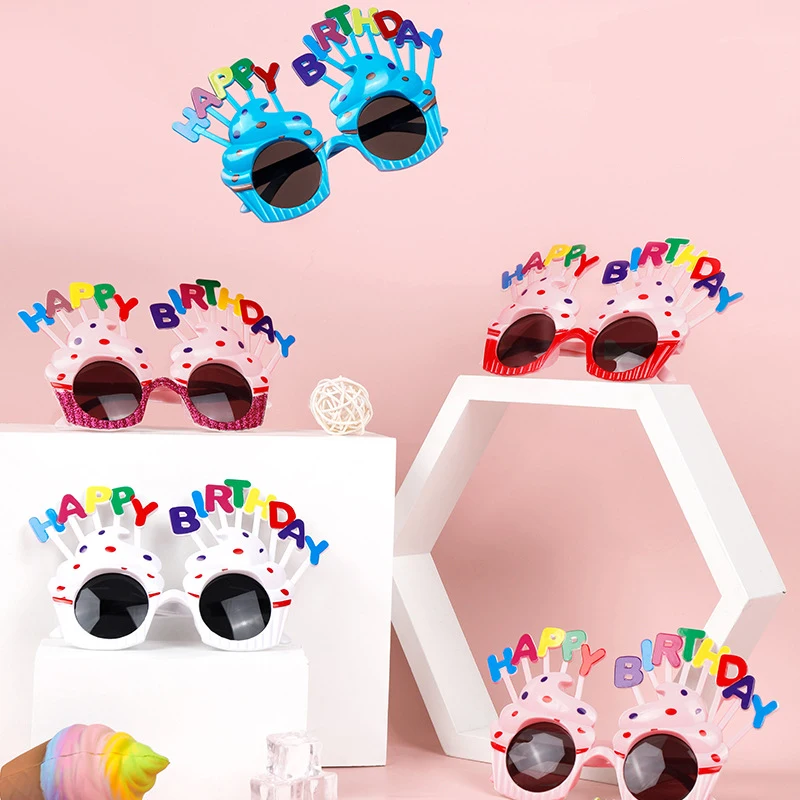 Photography Props Glasses Happy Birthday Bachelorette Party Birthday Party Decoration Photobooth Adult Children Glasses, party photo props