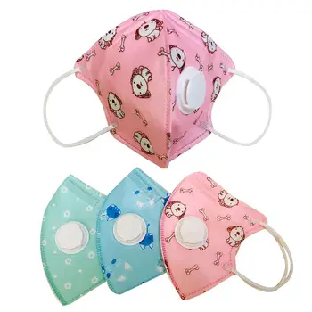 

5 Layers Kids Disposable Antibacterial Anti Dust Protection Face Mask with Valve