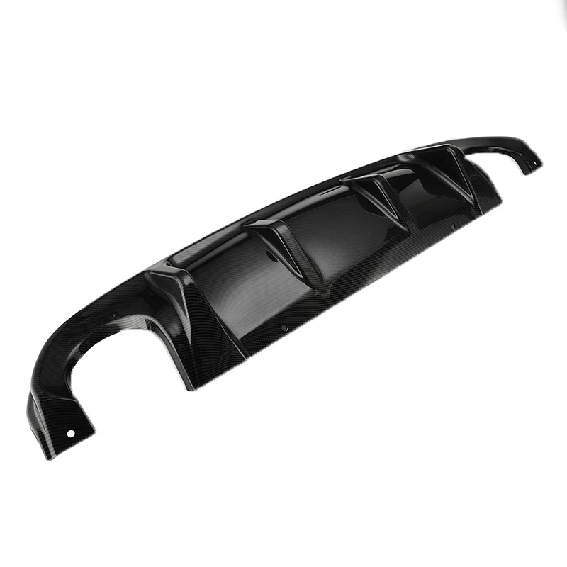 2 шт./лот углеродное волокно передний бампер для губ разветвитель диффузор+ задний бампер диффузор спортивная версия для Infiniti Q50
