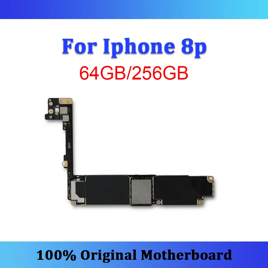 Оригинальная материнская плата для iphone 8 p материнская плата 8 plus 64 GB/256 GB с сенсорным ID с чипом тестирование телефонной платы