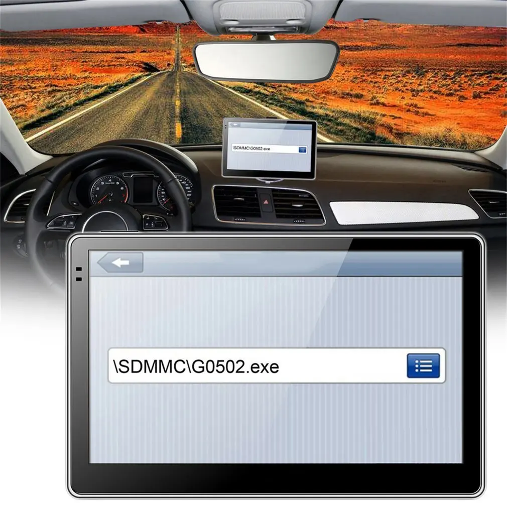 Автомобили 5-дюймовый Высокое разрешение Bluetooth gps навигатор Портативный резистивный Сенсорный экран gps навигатор для автомобиля, грузовика, Лидер продаж