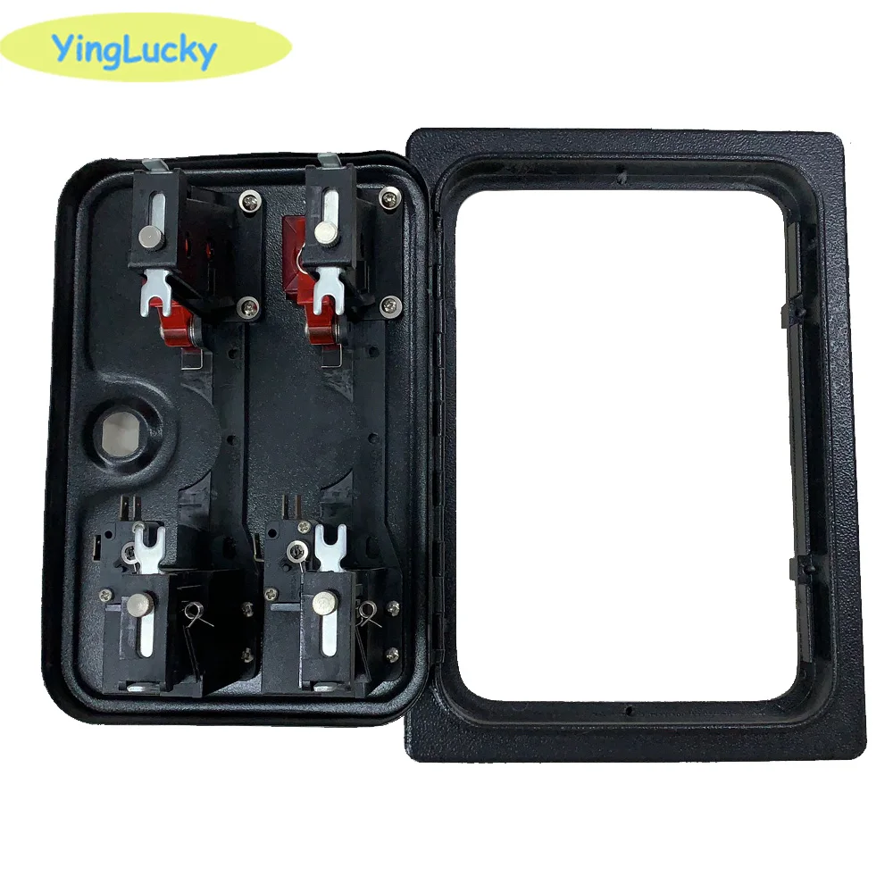 Arcade Double Coin Door With Quarter Acceptor For MAME or Arcade Replacement Iron Door Construction