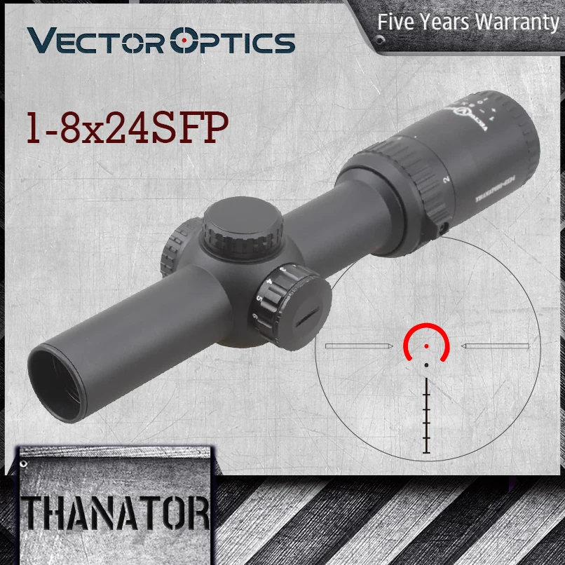 VECTOR OPTICS THANATOR 1-8X24IR ハイマウント付属 VECTOR