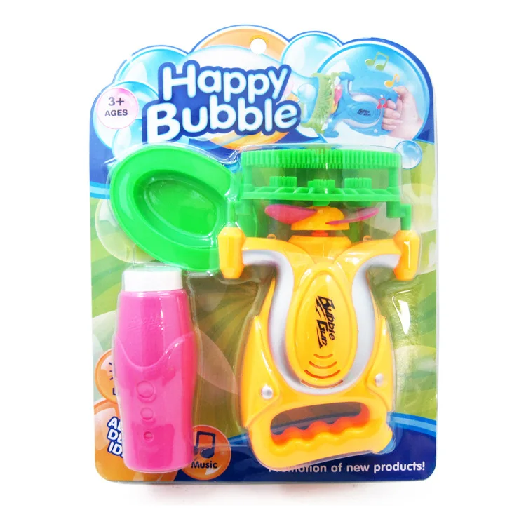 Stall Toy Fully Automatic Electric Light And Sound Dolphin Bubble Gun 2 Bottles of Water Bubble Toys