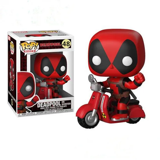 

Funko Pop 48 # Deadpool Ride Motorcycle Version Garage Kit Model