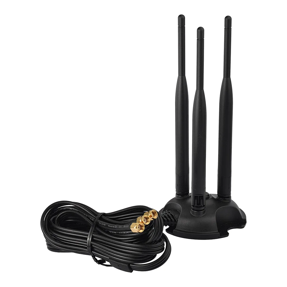 Superbat Dual Band 2 4 ГГц 5 8 магнитное основание антенна Wi Fi RP SMA для Беспроводной
