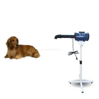 

Angle Adjustable Pet Grooming Dryer Holder Set Free Moveable Pet Blower Supporter Metal Stand With 2200W Hair Dryer