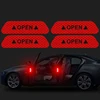 Car Open Reflective Tape Warning Mark sticker for Kia Sportage Ceed Sorento Cerato Forte 2022 ► Photo 2/6