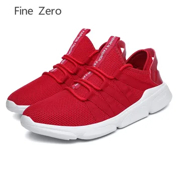 

New Comfortable Running Shoes 2019 Sport Running Shoes Men Breathable Lace-up Mesh Male Athletic Fashion Style Sneakers Men