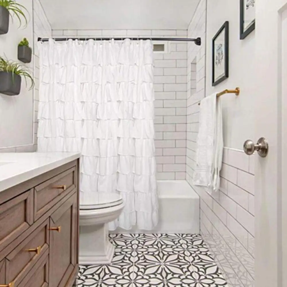 Большая кружевная занавеска ручной работы чисто белая большая