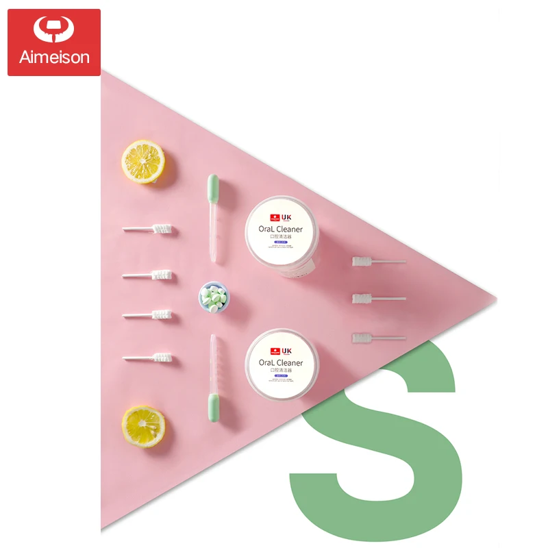 30 Pieces Baby Mouth Cleaner Gauze For Newborn milk tooth soft toothbrush toddler 0-3 years old tongue-washing moss gauze god