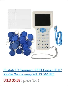 ACR122U RFID считыватель карт Nfc считыватель модуль Rfid 125 Kc Rfid Программист Дубликатор частоты дверной ключ копировщик программист WriterUSB