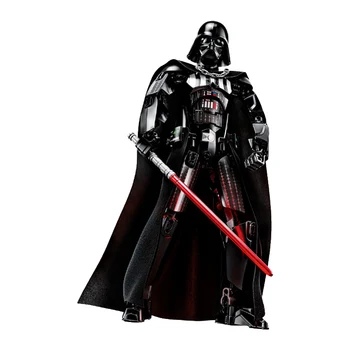 

Star Wars Block Stormtrooper Darth Vader Kylo Ren Chewbacca Boba Jango Fett General Grievou Building Figure Kid Toy