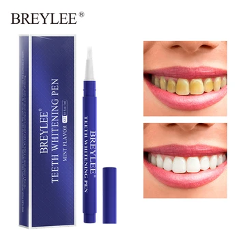 

BREYLEE Teeth Whitening Pen Toothpaste Oral Hygiene Essence Tooth Care Remove Plaque Stains Serum Dental Tools With Push Button