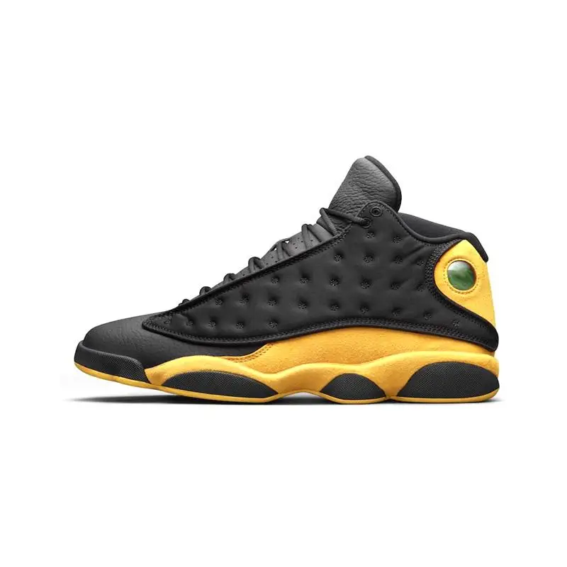 11 Jordan Ретро 13 XIII баскетбольные кроссовки мужские кроссовки Bred Olive он получил игры серый носок Открытый Спортивная обувь - Цвет: 11
